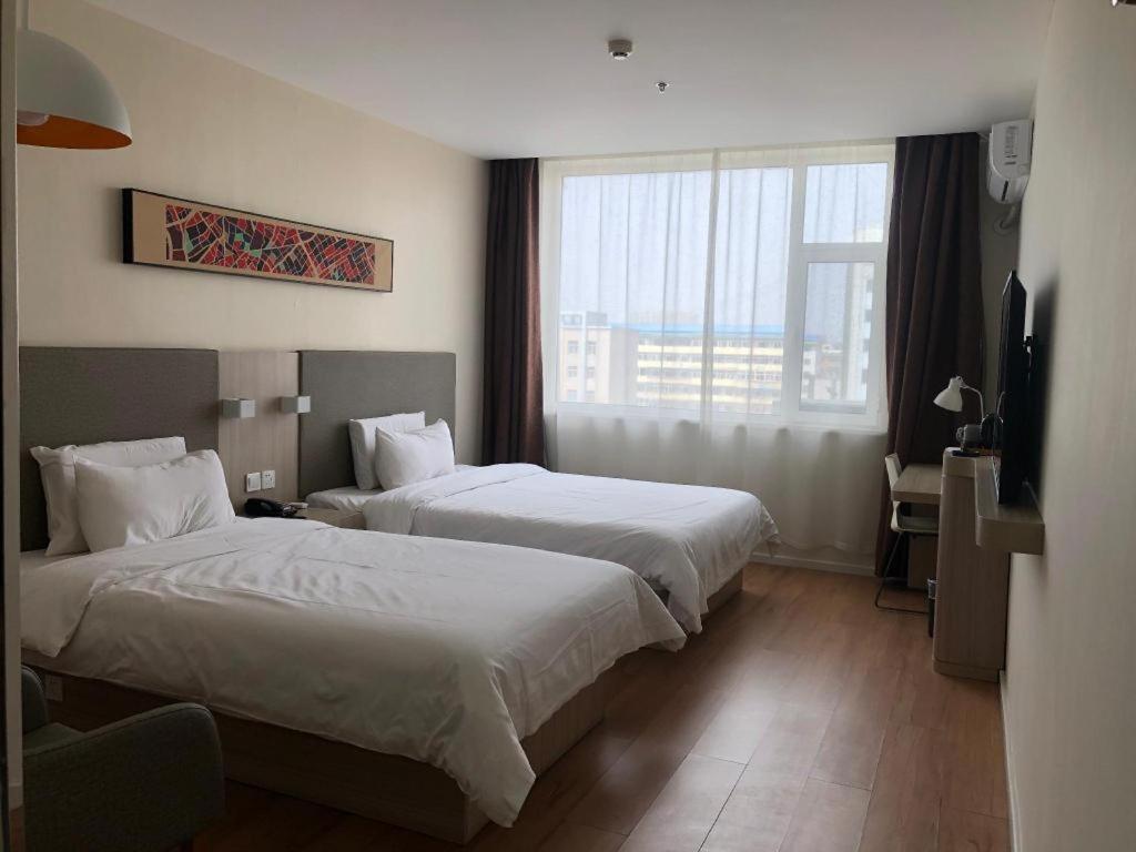 Hanting Hotel Shuozhou Minfu Dong Street Екстериор снимка